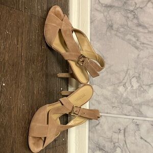 Michael Kors Tan Strappy Heels